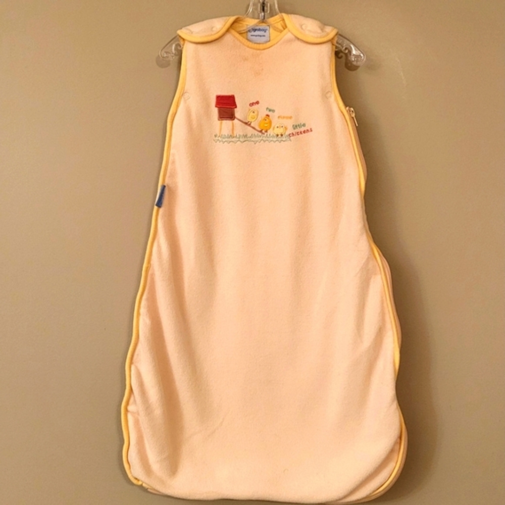 Grobag yellow fleece sleep sack